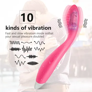 Vibratoriai Moterims, Masažas G Spot Vibratorius atsparus Vandeniui Multi Greitis Porų Sekso Žaislai USB Įkrovimo Masturbacija Prietaiso L1