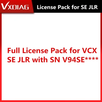 VXDIAG Visu Markių Leidimą, Licenciją Paketą VCX SE JLR su SN V94SE****