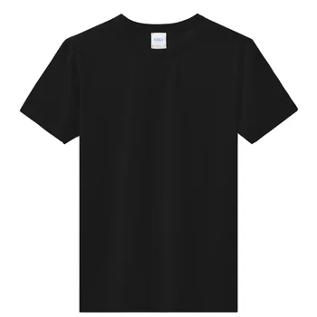 Vyriški trumparankoviai marškinėliai, grynos medvilnės, savęs auginimo, atsitiktinis porų, vyrų ir moterų naujos t-shirts