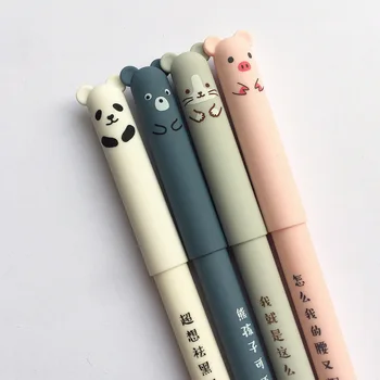 Xiaomi Animacinių filmų Gyvūnų Trinamos Pen 0,35 mm Mielas Panda Kačių Magija Rašikliai Gelio Rašikliai Mokyklų Rašyti Naujovė Raštinės reikmenys Merginų Dovanos