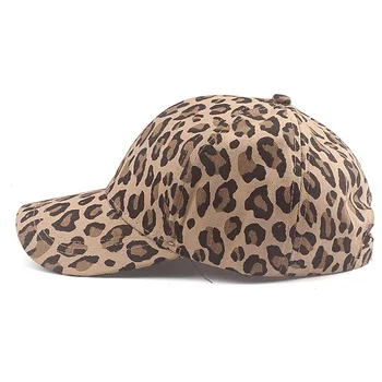 Xthree Leopardas Spausdinti Vasaros Beisbolo kepuraitę Vyrų Skrybėlę Moterų Atsitiktinis Bžūp Hip-Hop Przystawkę atgal Gorras Hombre skrybėlės Kaulų