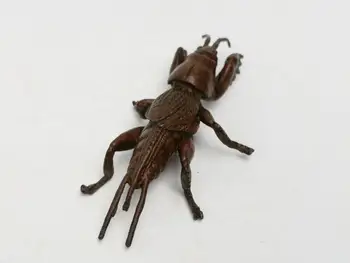 YIZHU CULTUER MENO Kolekcija Senosios Kinijos Bronzos Drožyba mol kriketo Statula Pakabukas arba Puošmena