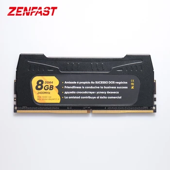 ZENFAST Naują Atvykimo Memoria DDR4 RAM 8GB 2666 3000MHz 3200MHz 16GB 32GB Darbalaukio Dimm Su Šilumos Kriaukle Aukštos kokybės