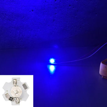 ZHMZH 5vnt/daug šviesos diodu (LED 1W Didelės Galios LED Šviesos Granulių Al Valdybos 20mm Už Downlight Dėmesio Balta Mėlyna Žalia Violetinė Raudona Geltona