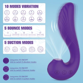 Čiulpti Silikono Vibratorius Dildo Klitorio Clit Sucker Spenelių Oralinio Sekso Žaislai Suaugusiems Moteris Erotika Makšties G Spot Vibratoriai Moterims