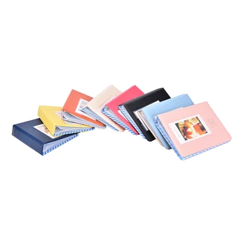 ČIURKŠLĖS 64 Kišenės Mini Kino Instax Polaroid Albumo Nuotraukų Saugojimo Atveju Mados Namų, Šeimos, Draugų Taupymo Atminties Suvenyrų