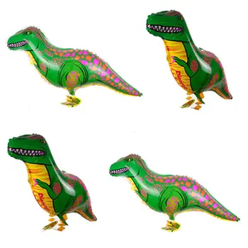 Ėjimas Žalia Dinozaurų Folija, Balionus, Gimtadienio, Naujųjų Metų Dekoracija Dinozaurų Šalis Reklama Džiunglių Gyvūnų Dalis Prekių Globos