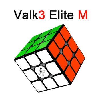 į valk 3 elite m magic cube QiYi valk 3 elite m Magnetai magico cubo Valk3 elite m Profesinės Puzzle Kubeliai