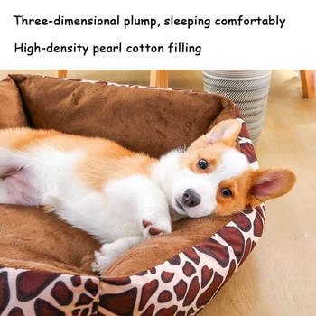 Šuo lova, šildymo naminių reikmenys mažų vidutinių ir didelių šunų minkšta pet lova šunims skalbti šunų lova medvilnės veislynas mat šuo