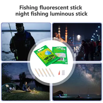 Šviesos Naktį Plūdės Strypas Žibintai Tamsoje Švyti Stick Naudinga Žvejybos Fluorescencinė Šviesa Klijuoti, Žvejybos Liuminescencinės Stick