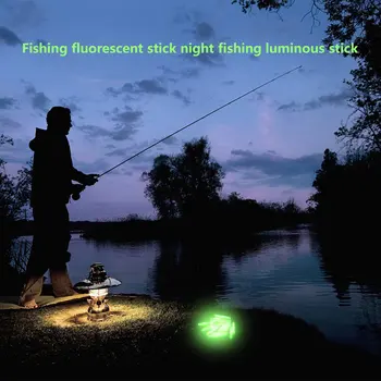 Šviesos Naktį Plūdės Strypas Žibintai Tamsoje Švyti Stick Naudinga Žvejybos Fluorescencinė Šviesa Klijuoti, Žvejybos Liuminescencinės Stick