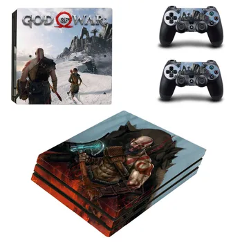 Žaidimas God of War 4 PS4 Pro Odą, Lipdukas, Decal PlayStation 4 